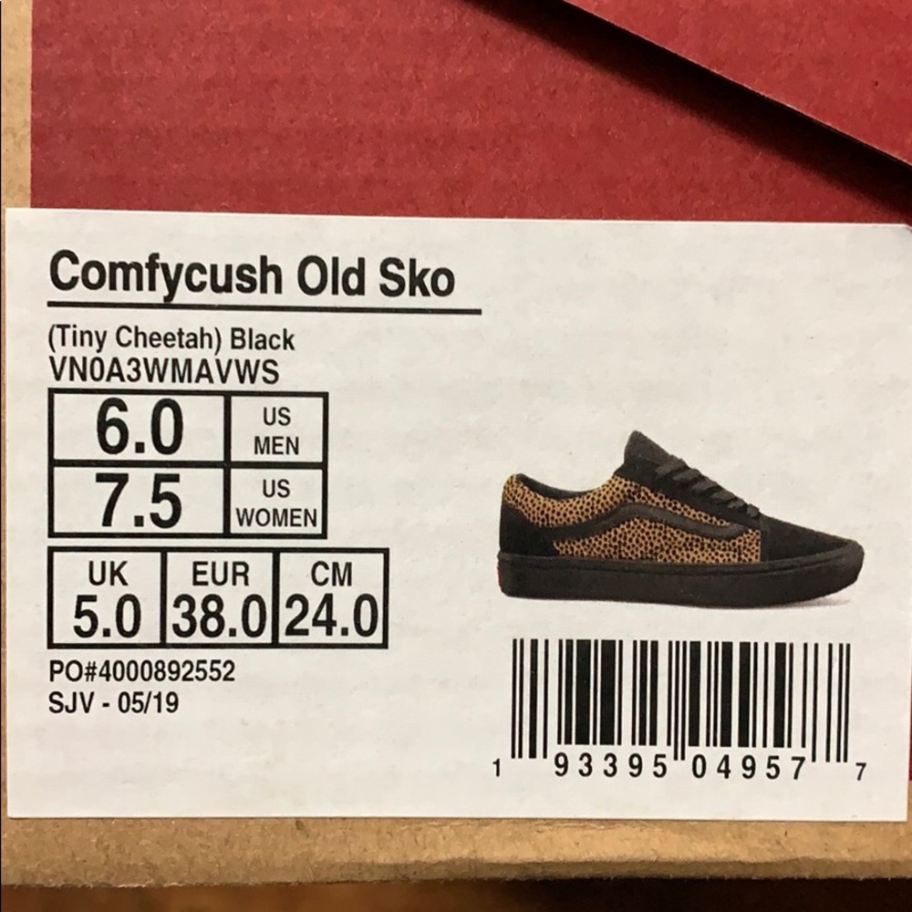 SOLD — Comfycush Old Skool Vans - NEW